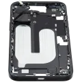Mid-Frame Housing W/ Small Parts For iPhone 16 Plus (US Version) (Used OEM Pull: Grade A) (Black)