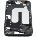 Mid-Frame Housing W/ Small Parts For iPhone 16 Plus (US Version) (Used OEM Pull: Grade A) (Black)