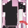 Mid-Frame Housing W/ Small Parts For iPhone 16 Plus (US Version) (Used OEM Pull: Grade A) (Pink)