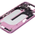 Mid-Frame Housing W/ Small Parts For iPhone 16 Plus (US Version) (Used OEM Pull: Grade A) (Pink)