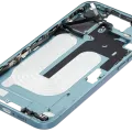 Mid-Frame Housing W/ Small Parts For iPhone 16 Plus (US Version) (Used OEM Pull: Grade A) (Teal)