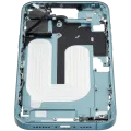 Mid-Frame Housing W/ Small Parts For iPhone 16 Plus (US Version) (Used OEM Pull: Grade A) (Teal)