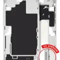 Mid-Frame Housing W/ Small Parts For iPhone 16 Plus (US Version) (Used OEM Pull: Grade A) (White)
