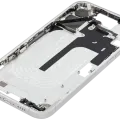 Mid-Frame Housing W/ Small Parts For iPhone 16 Plus (US Version) (Used OEM Pull: Grade A) (White)