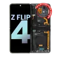 Inner OLED Assembly With Frame For Samsung Galaxy Z Flip 4 5G (US & International) (Service Pack) (Navy)