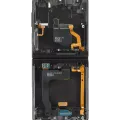 Inner OLED Assembly With Frame For Samsung Galaxy Z Flip 4 5G (US & International) (Service Pack) (Navy)