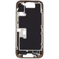 Mid-Frame Housing W/ Small Parts For iPhone 16 Pro (US Version) (Used OEM Pull: Grade A) (Desert Titanium)