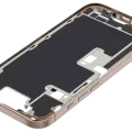 Mid-Frame Housing W/ Small Parts For iPhone 16 Pro (US Version) (Used OEM Pull: Grade A) (Desert Titanium)