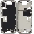 Mid-Frame Housing W/ Small Parts For iPhone 16 Pro (US Version) (Used OEM Pull: Grade A) (Natural Titanium)
