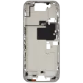 Mid-Frame Housing W/ Small Parts For iPhone 16 Pro (US Version) (Used OEM Pull: Grade A) (Natural Titanium)