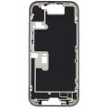 Mid-Frame Housing W/ Small Parts For iPhone 16 Pro (US Version) (Used OEM Pull: Grade A) (White Titanium)