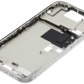 Mid-Frame Housing W/ Small Parts For iPhone 16 Pro (US Version) (Used OEM Pull: Grade A) (White Titanium)