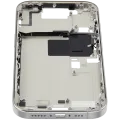 Mid-Frame Housing W/ Small Parts For iPhone 16 Pro (US Version) (Used OEM Pull: Grade A) (White Titanium)