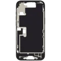 Mid-Frame Housing W/ Small Parts For iPhone 16 Pro Max (US Version) (Used OEM Pull: Grade A) (Black Titanium)