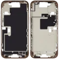 Mid-Frame Housing W/ Small Parts For iPhone 16 Pro Max (US Version) (Used OEM Pull: Grade A) (Desert Titanium)