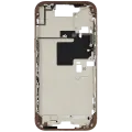 Mid-Frame Housing W/ Small Parts For iPhone 16 Pro Max (US Version) (Used OEM Pull: Grade A) (Desert Titanium)