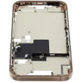 Mid-Frame Housing W/ Small Parts For iPhone 16 Pro Max (US Version) (Used OEM Pull: Grade A) (Desert Titanium)