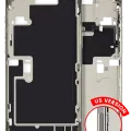 Mid-Frame Housing W/ Small Parts For iPhone 16 Pro Max (US Version) (Used OEM Pull: Grade A) (Natural Titanium)