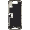 Mid-Frame Housing W/ Small Parts For iPhone 16 Pro Max (US Version) (Used OEM Pull: Grade A) (Natural Titanium)