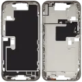 Mid-Frame Housing W/ Small Parts For iPhone 16 Pro Max (US Version) (Used OEM Pull: Grade A) (White Titanium)