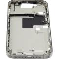 Mid-Frame Housing W/ Small Parts For iPhone 16 Pro Max (US Version) (Used OEM Pull: Grade A) (White Titanium)
