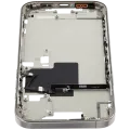 Mid-Frame Housing W/ Small Parts For iPhone 16 Pro Max (US Version) (Used OEM Pull: Grade A) (White Titanium)