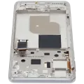 OLED Assembly With Frame For Motorola Moto Edge Plus / Edge 30 Pro (XT2201-1/4) / Edge X30 5G (XT2201-2/6 /2022) (Refurbished) (Stardust White)
