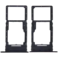 Dual Sim Card Tray For Samsung Galaxy A16 5G (A166 / 2024) (Premium) (Blue Black)