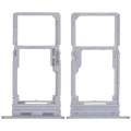 Dual Sim Card Tray For Samsung Galaxy A16 5G (A166 / 2024) (Premium) (Light Gray)