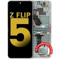 Inner OLED Assembly With Frame For Samsung Galaxy Z Flip 5 5G (US & International) (Refurbished) (Mint)
