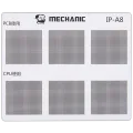 Mechanic COM80 CPU Repair Green Oil Stencil (A8-A18 Pro) For iPhone 6-16 Series
