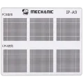 Mechanic COM80 CPU Repair Green Oil Stencil (A8-A18 Pro) For iPhone 6-16 Series