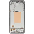 OLED Assembly With Frame For Samsung Galaxy S24 FE 5G (US & International Version) (Refurbished) (Gray)