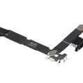 Charging Port Flex Cable For iPhone 16 Plus (Premium) (Black)