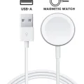 Apple USB-A Magnetic Watch Charging Cable for All Watch Series (1m / 3 ft) (OEM Brand New, Bulk Packaging)