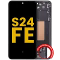 OLED Assembly With Frame For Samsung Galaxy S24 FE 5G (US & International Version) (Refurbished) (Graphite)