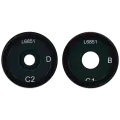 Back Camera Lens (Glass Only) For Xiaomi Redmi 14C (2 Piece Set) (Dreamy Purple)