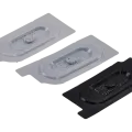 Home Button For Samsung Galaxy Tab Active Pro 10.1" (T545 / T540 / T547) (2019) (Black) (3 Piece Set)