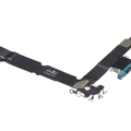 Charging Port Flex Cable For iPhone 16 Plus (Premium) (Teal)