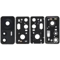 Back Camera Lens With Bracket / Bezel Fo Xiaomi 12T (2 Piece Set) (Black)