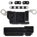 Loudspeaker / Mic Mesh For iPhone 16 Pro Max (Black Titanium) (10 Pack)