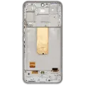 OLED Assembly With Frame For Samsung Galaxy A54 5G (A546 / 2023) (US & International Version) (Refurbished) (White)