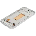 OLED Assembly With Frame For Samsung Galaxy A54 5G (A546 / 2023) (US & International Version) (Refurbished) (White)