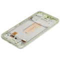 OLED Assembly With Frame For Samsung Galaxy A54 5G (A546 / 2023) (US & International Version) (Refurbished) (Lime)