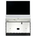 Complete LCD Display Assembly For iMac 24" A2874 / A2873 (2023) / A2438 / A2439 (2021) (LG204A-215 LM235UH1 SDD1) (Used OEM Pull: Grade A) （Small Camera hole）(Silver)