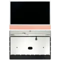 Complete LCD Display Assembly For iMac 24" A2874 / A2873 (2023) / A2438 / A2439 (2021) (LG204A-215 LM235UH1 SDD1) (Used OEM Pull: Grade A) （Small Camera hole）(Orange)