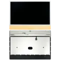 Complete LCD Display Assembly For iMac 24" A2874 / A2873 (2023) / A2438 / A2439 (2021) (LG204A-215 LM235UH1 SDD1) (Used OEM Pull: Grade A)（Small Camera hole）(Yellow)
