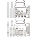 Hard Buttons (Power / Volume / Switch) For iPhone 16 / 16 Plus (White)