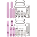 Hard Buttons (Power / Volume / Switch) For iPhone 16 / 16 Plus (Pink)