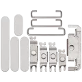 Hard Buttons (Power / Volume / Switch) For iPhone 16 Pro / 16 Pro Max (White Titanium)